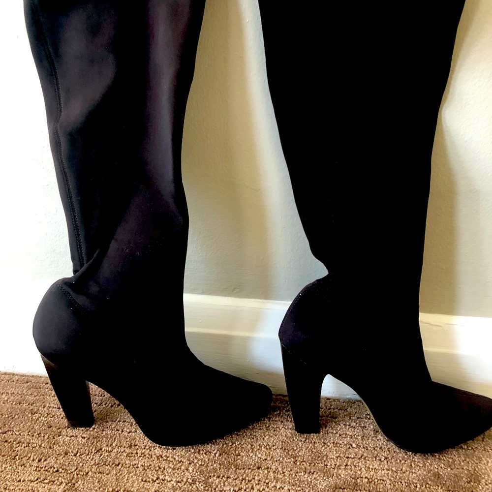 Chocolate brown Medcalf heeled boots